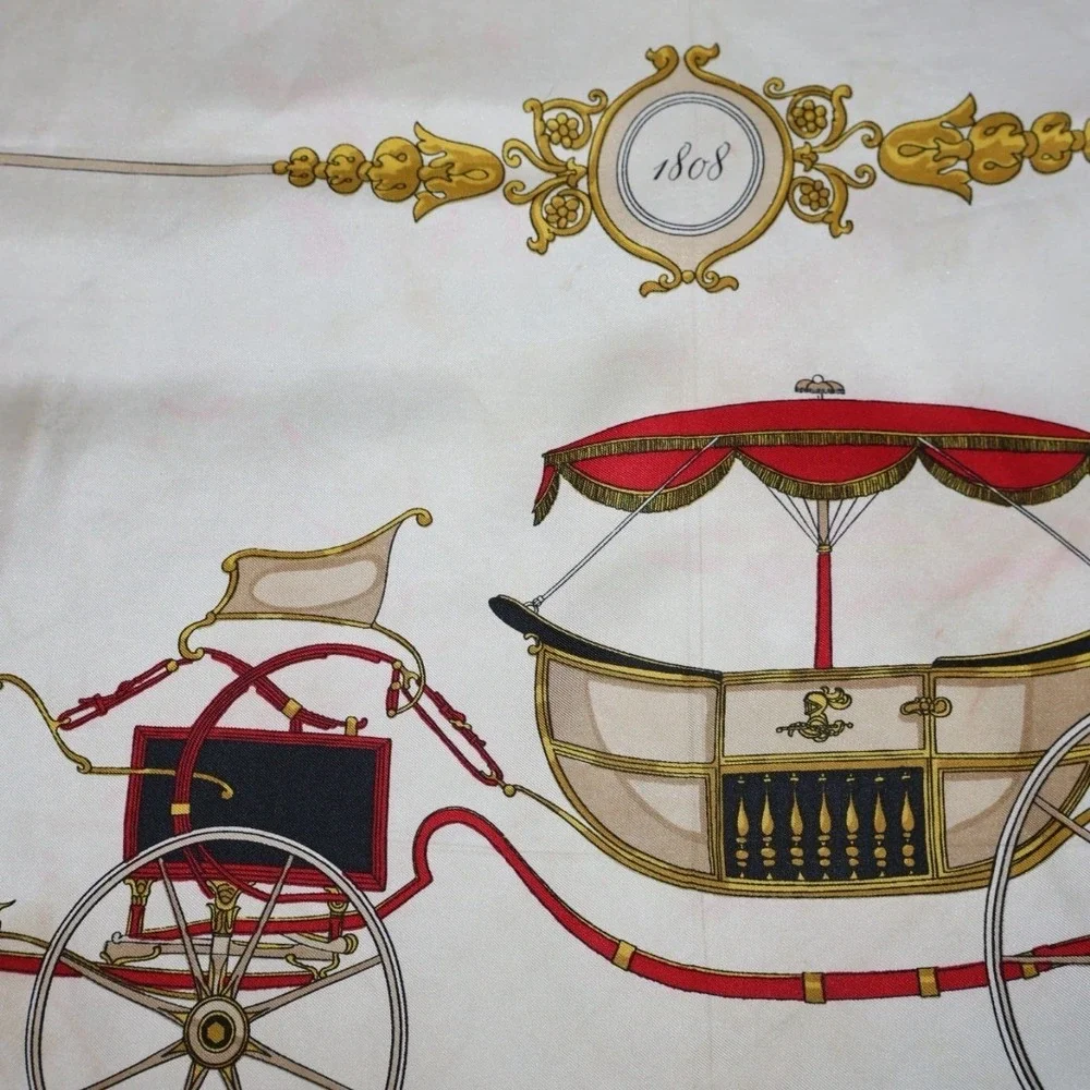 Vintage Bianchini Freire Paris Royal Square Scarf